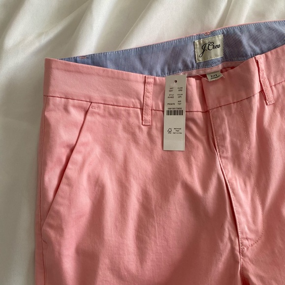 J.Crew tall slouchy boyfriend chino pant size 26 in pink. - Picture 3 of 4